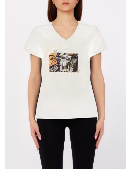 T-shirt met Liu Jo-print