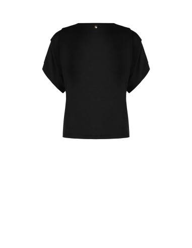 Ruimvallend en soepel T-shirt van viscose Rinascimento