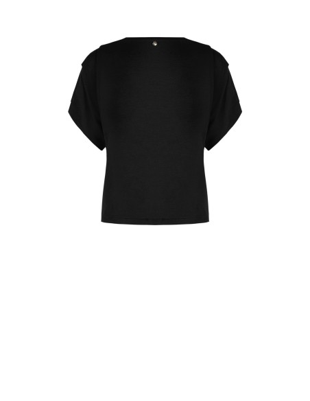 Ruimvallend en soepel T-shirt van viscose Rinascimento