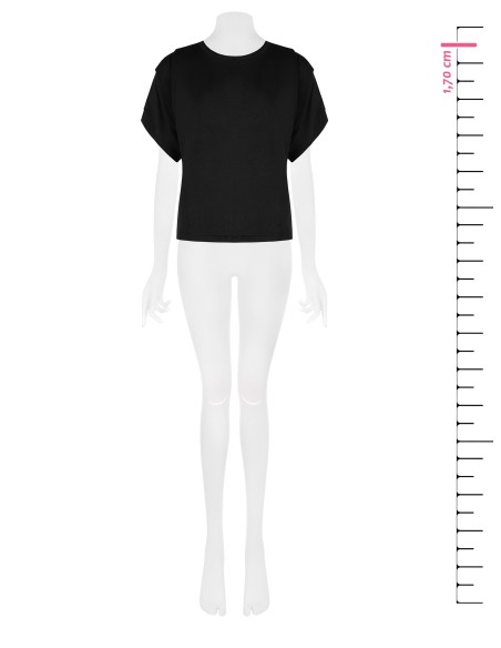 Ruimvallend en soepel T-shirt van viscose Rinascimento