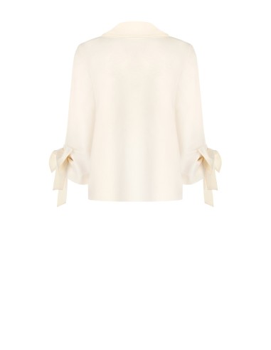 Ruime blazer met maxi-strikken op de mouwen Rinascimento