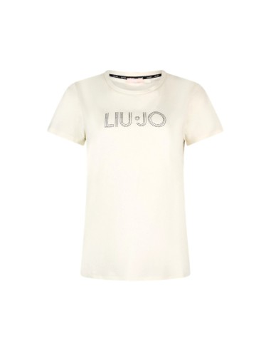 T-shirt met strass van Liu Jo