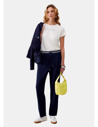 T-shirt met strass van Liu Jo
