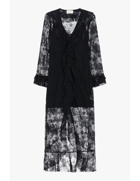 Dixie-jurk met lange mouwen