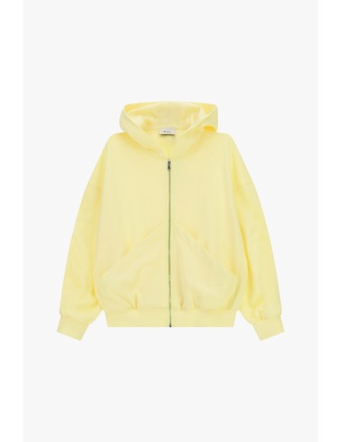 Dixie hoodie met rits en zakken aan de voorkant