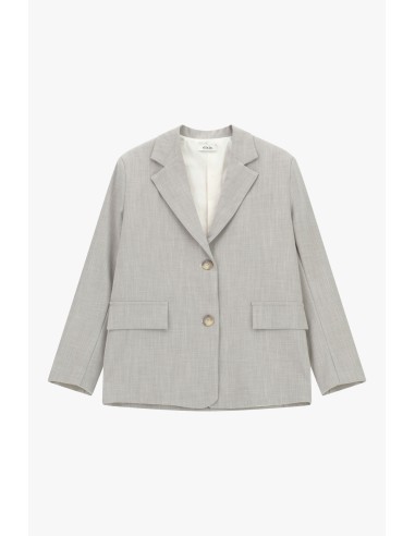 Dixie-blazer met knopen en klepzakken aan de voorkant