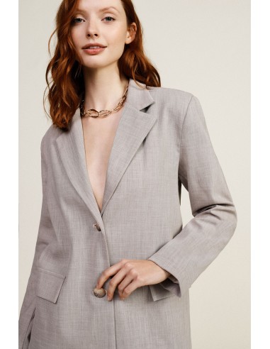 Dixie-blazer met knopen en klepzakken aan de voorkant