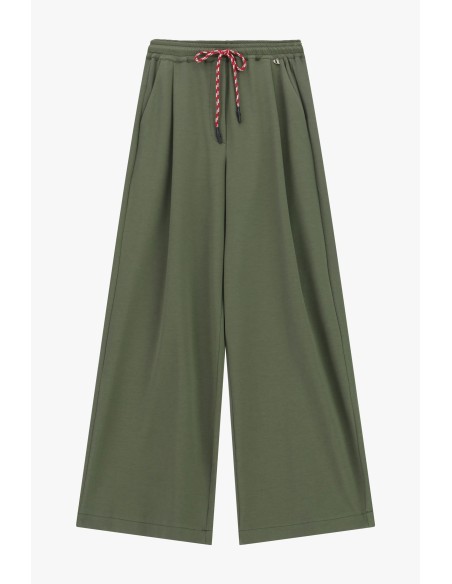 Palazzo-broek met elastische taille en trekkoord Dixie