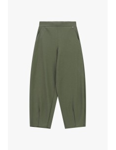 Dixie cropped palazzobroek met hoge taille en zakken 2