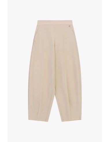 Dixie cropped palazzobroek met hoge taille en zakken