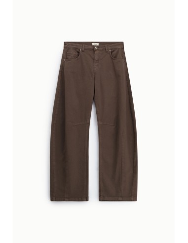 Dixie Ampi-broek met vijf zakken en hoge taille