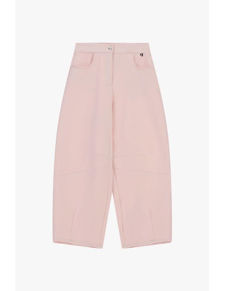 Cropped palazzobroek met voorzakken van Dixie