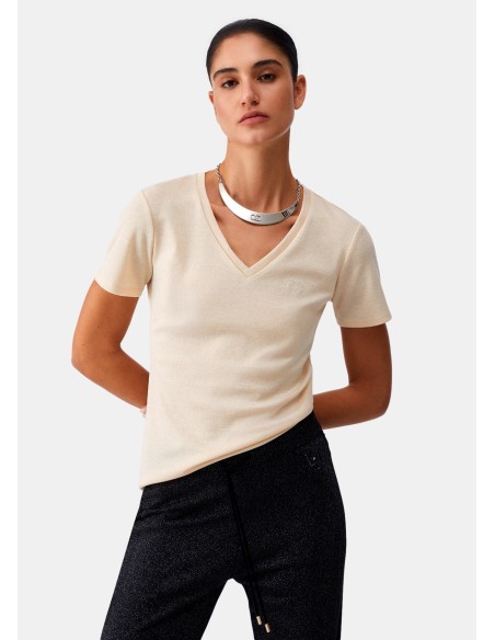Liu Jo T-shirt met V-hals