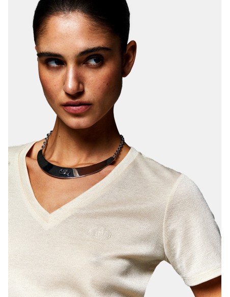 Liu Jo T-shirt met V-hals