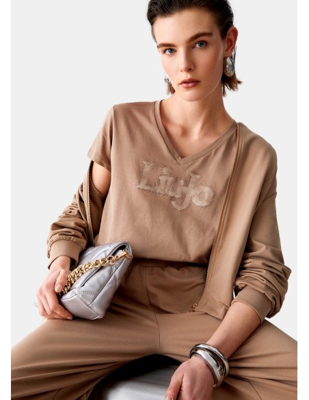 Liu Jo T-shirt met V-hals