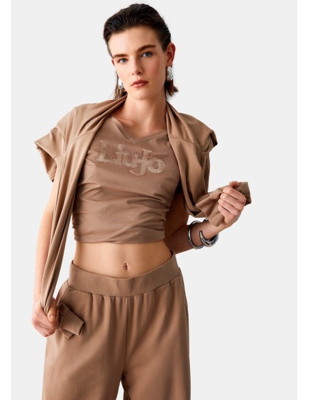 Liu Jo T-shirt met V-hals