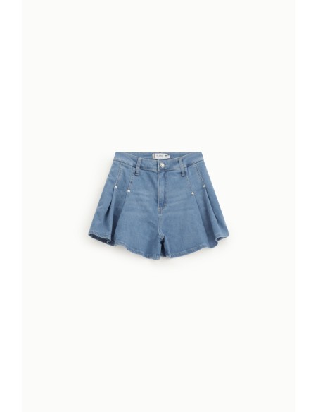 Regular-fit shorts met plooien en zakken aan de voorkant Please