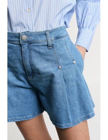 Regular-fit shorts met plooien en zakken aan de voorkant Please