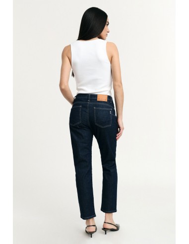 Regular-fitjeans met rechte pijpen en vijf zakken aub