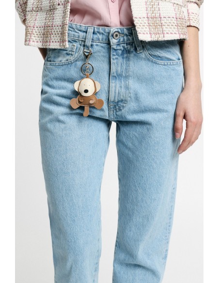 High-waisted straight-leg jeans with five pockets Please