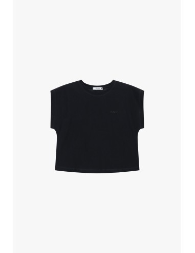 Mouwloze cropped top met ronde hals Please