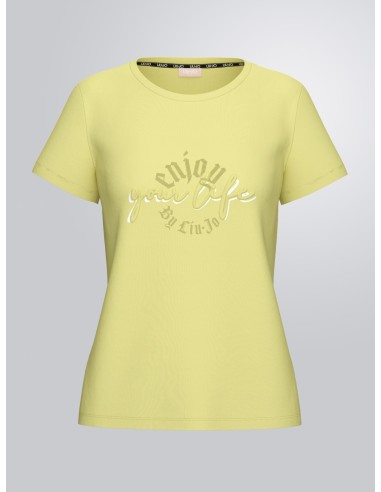 T-shirt met logo en print van Liu Jo