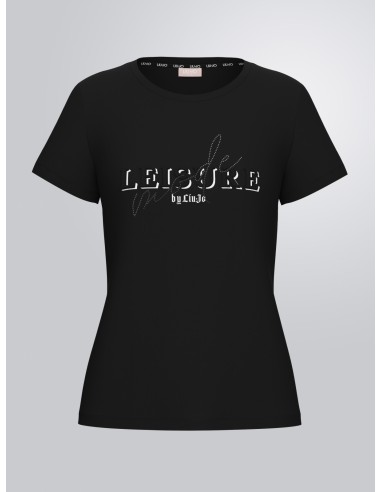T-shirt met strass van Liu Jo