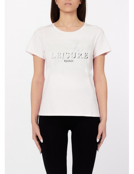 T-shirt met strass van Liu Jo