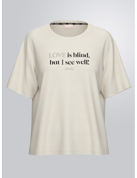 T-shirt met Liu Jo-print