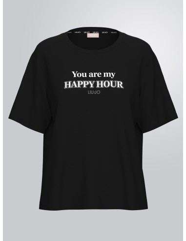 T-shirt met logo en print van Liu Jo