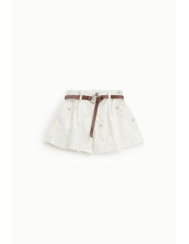 Regular-fit shorts met tailleband en subtiele print, alstublieft