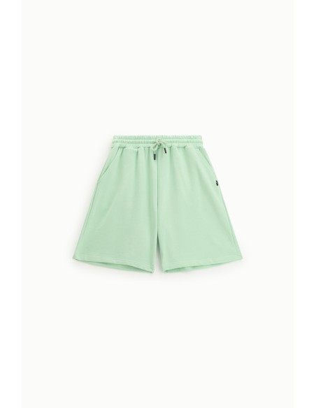 Regular-fit bermudashort met elastiek en zakken, alsjeblieft