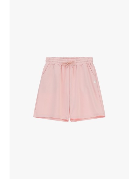 Regular-fit bermudashort met elastiek en zakken, alsjeblieft