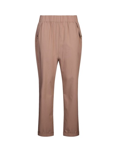 Slim-fit broek met omslag van Liu Jo