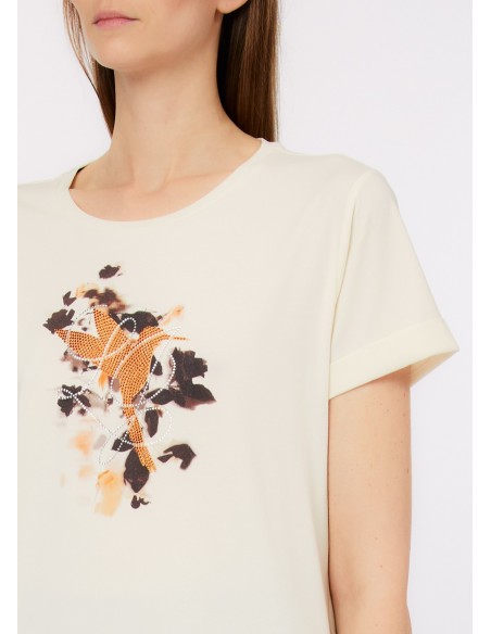 Liu Jo T-shirt met bloemenprint