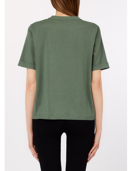 T-shirt met strass van Liu Jo