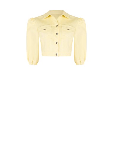 Cropped stretchjeansjack met zakjes Rinascimento