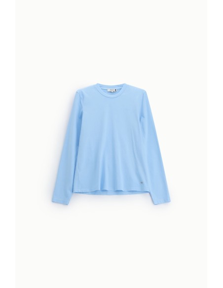 T-shirt met ronde hals Please