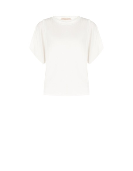 Ruimvallend en soepel T-shirt van viscose Rinascimento