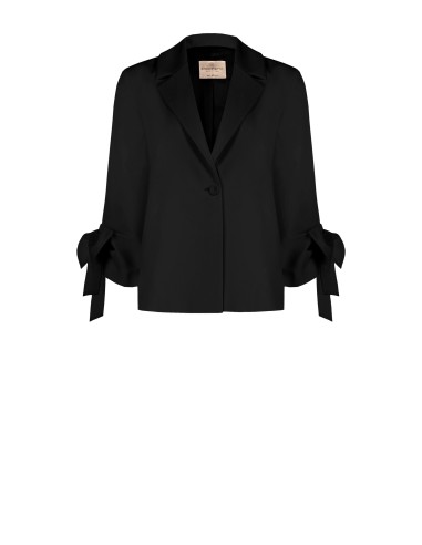 Ruime blazer met maxi-strikken op de mouwen Rinascimento