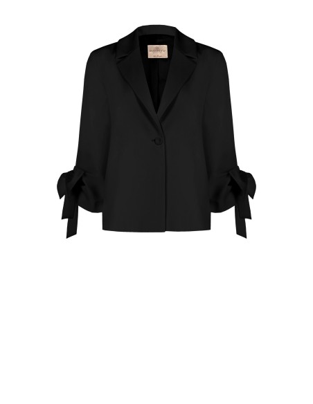Ruime blazer met maxi-strikken op de mouwen Rinascimento