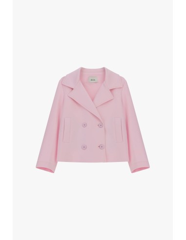 Dixie Korte blazer met dubbele rij knopen en zakken aan de voorkant