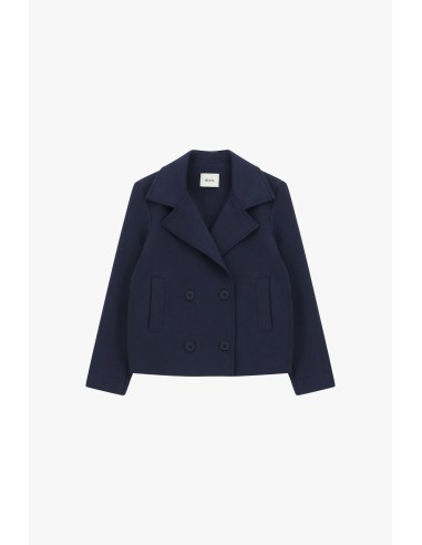 Dixie Korte blazer met dubbele rij knopen en zakken aan de voorkant