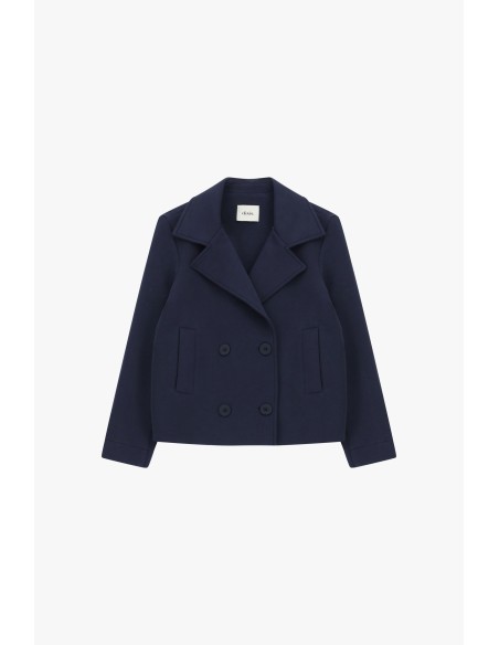 Dixie Korte blazer met dubbele rij knopen en zakken aan de voorkant