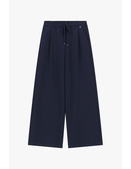 Dixie Palazzo-broek met hoge taille en trekkoord