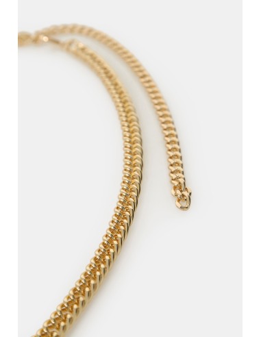 Dixie Verstelbare Ketting met Platte Schakels