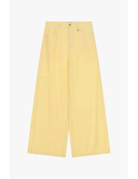Dixie Palazzo-broek met hoge taille en wijde pijpen