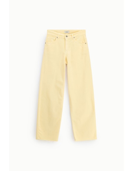 Dixie-jeans met wijde pijpen, vijf zakken en hoge taille