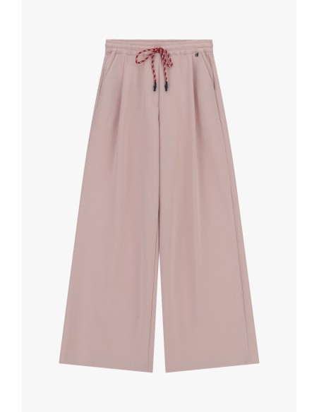 Palazzo-broek met elastische taille en trekkoord Dixie