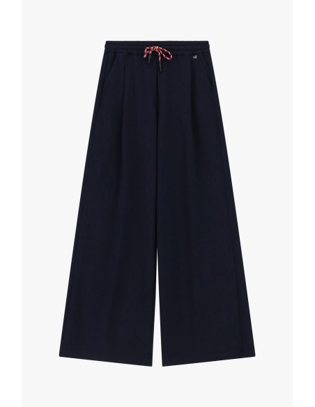 Palazzo-broek met elastische taille en trekkoord Dixie